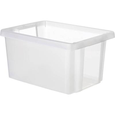 Curver 225353 Opbergbox ESSENTIALS Drehstapelbox 16L, transparent Transparant 1 stuk(s)