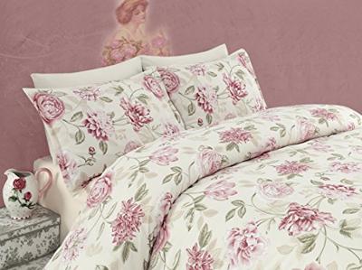 Dekbedovertrek set Crème Bed van 200 3 Onderdelen