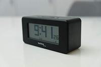 WT295 radiogestuurde wekker met instelbare negatieve weergave, 2 alarmen, automatisch nachtlampje, datum- en temperatuurweergave, snooze-functie (snooze) - thumbnail