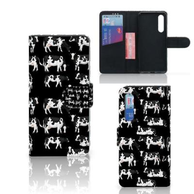 Xiaomi Mi 9 SE | Telefoonhoesje | Met pasjeshouder | Koetjes Xiaomi Mi 9 SE | Telefoonhoesje | Met pasjeshouder | Koetjes