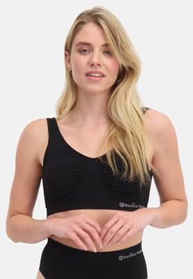 Naadloze BH&apos;s - Fleur Top - Bustier BH top - Basic bralette zwart en huidskleur