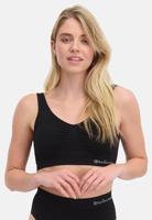 Naadloze BH&apos;s - Fleur Top - Bustier BH top - Basic bralette zwart en huidskleur - thumbnail