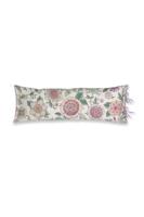 Pip Studio Pip Studio Viva Las Flores Long Cushion White 30x90 cm - thumbnail