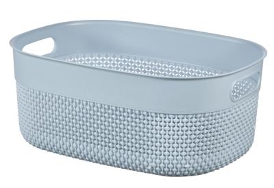 Curver filo mand M 12 liter stone blue Curver filo mand M 12 liter stone blue