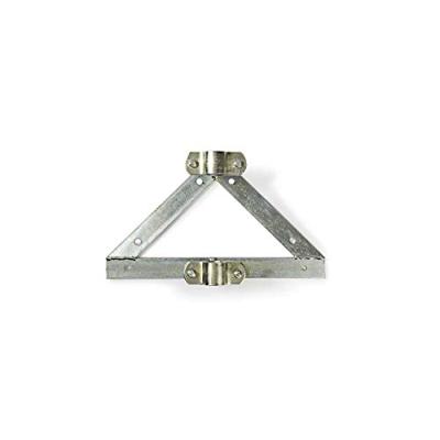 Satelliet Muurbeugel | Diameter mast: 32 - 42 mm | 90 mm wandafstand | Staal