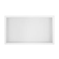 Wiesbaden Inbouwnis | Exellence | 30x60x7cm | RVS Mat Wit - thumbnail