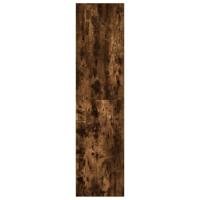 Kledingkast 30x50x200 cm bewerkt hout gerookt eikenkleurig - thumbnail