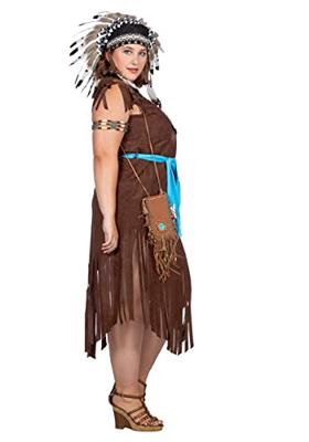 Indiaans Kostuum Rok Kort Vrouw