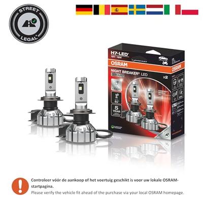 Osram Automotive 64210DWNBSM-2HB LED-lamp H7 16 W 12 V