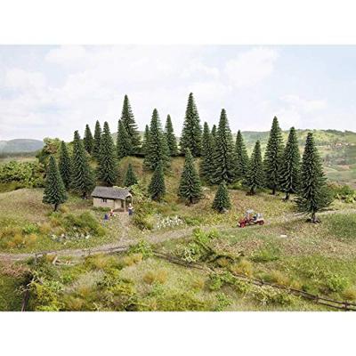 NOCH Hobby 32820 Set bomen Zilverspar 35 tot 90 mm Donkergroen 25 stuk(s)