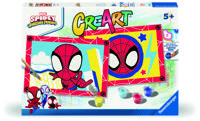 Ravensburger creart schilderen op nummer - young spidey - thumbnail