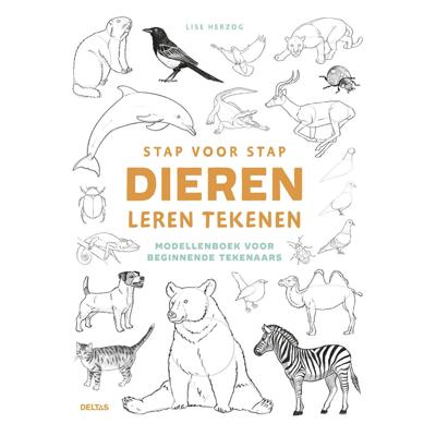 Stap voor stap dieren leren tekenen