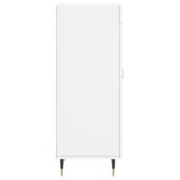 Dressoir 34,5x34x90 cm bewerkt hout wit - thumbnail