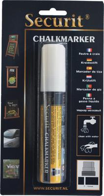 Krijtstift securit sma-720 blokpunt 7-15mm wit Krijtstift securit sma-720 blokpunt 7-15mm wit