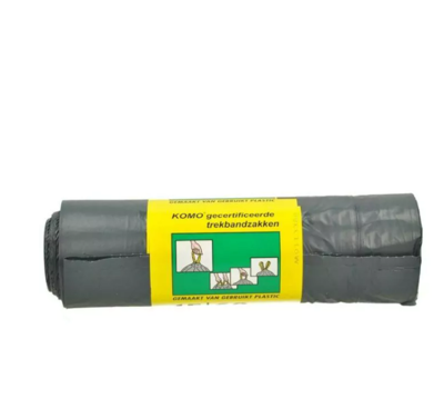 15 Komo Vuilniszakken - Trekband 60 liter