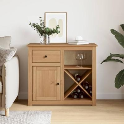 Dressoir met lade Panama 93x40x80 cm massief grenenhout