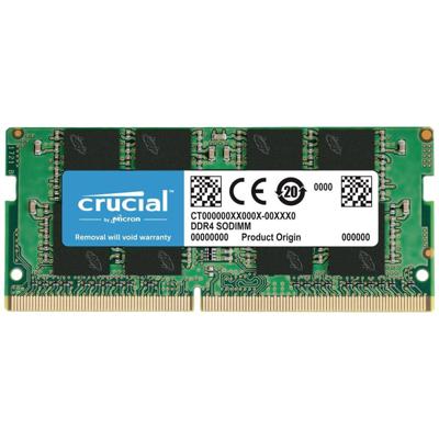 Crucial CT8G4SFRA32A Werkgeheugenmodule voor laptop DDR4 8 GB 1 x 8 GB 3200 MHz 260-pins SO-DIMM CL22 CT8G4SFRA32A Crucial CT8G4SFRA32A Werkgeheugenmodule voor laptop DDR4 8 GB 1 x 8 GB 3200 MHz 260-pins SO-DIMM CL22 CT8G4SFRA32A