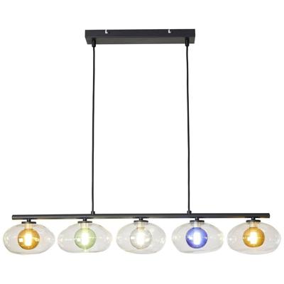 ECO-Light URANUS 9460 S-5 COL Hanglamp G9 Bont, Amber, Groen, Smoke, Blauw ECO-Light URANUS 9460 S-5 COL Hanglamp G9 Bont, Amber, Groen, Smoke, Blauw