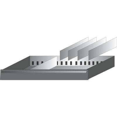 HAZET Scheidingsschotten · hoog 173-32/5 · 5-delig