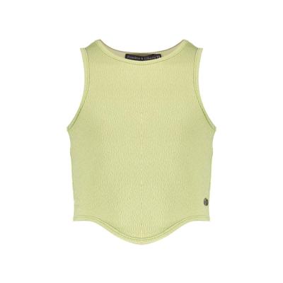 Frankie & Liberty Zomer top meisjes - pistache groen - Rosalie