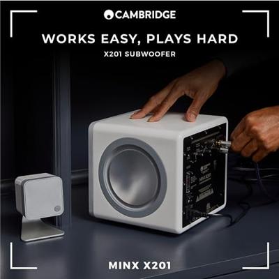Cambridge Audio: MINX X201 Subwoofer - Wit