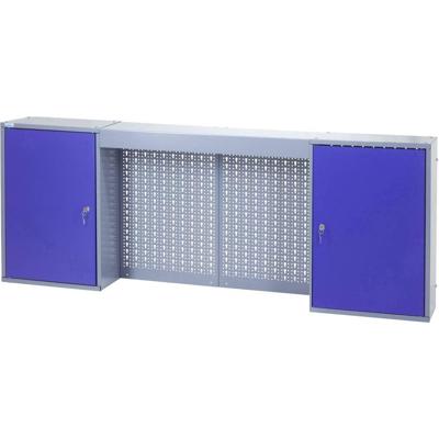 Küpper 70407 Hangkast voor gereedschap (l x b x h) 190 x 1600 x 600 mm Blauw, Zilver