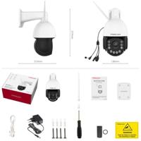 Foscam SD4H Dome IP-beveiligingscamera Buiten 2304 x 1536 Pixels Muur - thumbnail