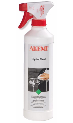 Akemi Crystal Clean Spray ontvetter 500ML 39.4002 Akemi Crystal Clean Spray ontvetter 500ML 39.4002