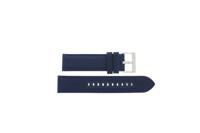 Horlogeband Armani Exchange AX1609 Leder/Textiel Blauw 22mm - thumbnail