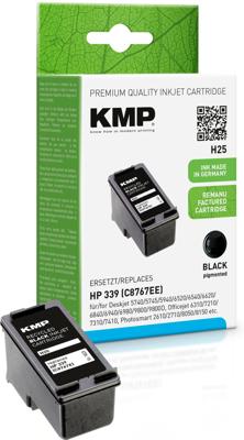 KMP Inktcartridge vervangt HP 339, C8767E Compatibel Zwart H25 1023,4339 KMP Inktcartridge vervangt HP 339, C8767E Compatibel Zwart H25 1023,4339