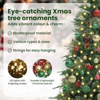 VidaXL Kunstmatige inklapbare kerstboom groen 150 cm pe en pvc - thumbnail