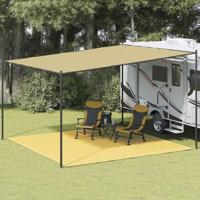 VidaXL Tenttapijt 400x400 cm beige - thumbnail
