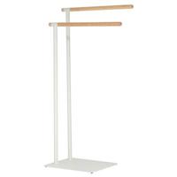 Sealskin Brix Handdoekrek Metaal/Hout Wit 362473210 - thumbnail