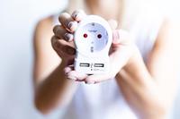 Adapter Skross 1500281 USB x 2 Europees Verenigde Staten - thumbnail