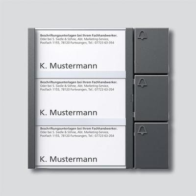 Siedle 200038793-00 Functiemodule voor Accessoires voor deurintercom Kabelgebonden Grijs