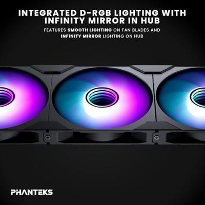 Phanteks PH-F140M25_G2_DBK01 PC-ventilator (b x h x d) 140 x 25 x 140 mm
