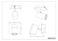 Trio Antieke wandspotMarley - 802400104 - thumbnail