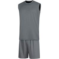 JAKO 4151 Reversible Shirt Change 2.0 - Zwart/Steengrijs - M - thumbnail