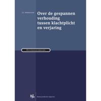 Over de gespannen verhouding tussen klachtplicht en verjaring - J.L. Smeehuijzen - Paperback (9789089749185) - thumbnail