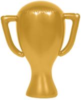 Opblaasbare Troffee Goud (45cm) - thumbnail