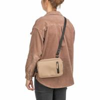 Trixie schoudertas voor uitlaten cappuccino - thumbnail