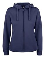 Clique 021015 Basic Active Hoody FZ Ladies - Dark Navy - L - thumbnail
