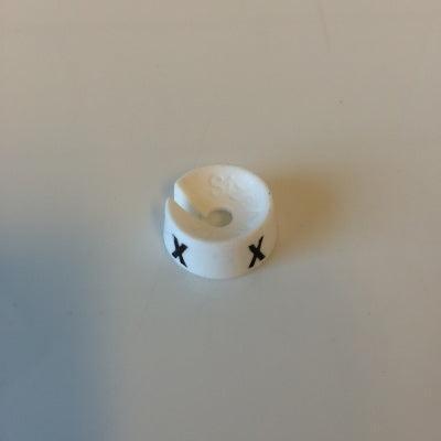 MB wit/zwart X voor op kledinghanger