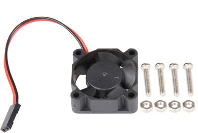 Joy-it SBC-FAN-303010 Actieve ventilator Geschikt voor serie: Raspberry Pi®, Rock Pi, Banana Pi Zwart