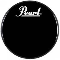 Pearl PTH-24PL ProTone 24 inch bassdrumvel zwart met logo - thumbnail