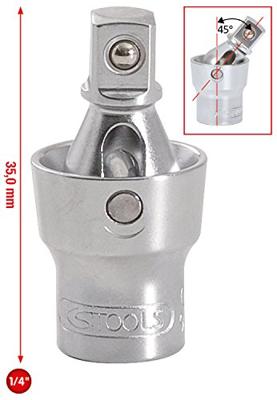 KS Tools 917.1450 9171450 Kogelgewricht Aandrijving 1/4 (6.3 mm) 35 mm 1 stuk(s)