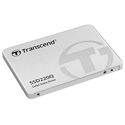Transcend SSD220Q 500 GB SSD harde schijf (2.5 inch) SATA 6 Gb/s Retail TS500GSSD220Q Transcend SSD220Q 500 GB SSD harde schijf (2.5 inch) SATA 6 Gb/s Retail TS500GSSD220Q