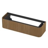 INK - Afgeronde Onderkast Fineer 1 Lade Softclose met Gefreesd Front Tbv Grepen - 1400x450x350 Mm - Light Veneer - thumbnail