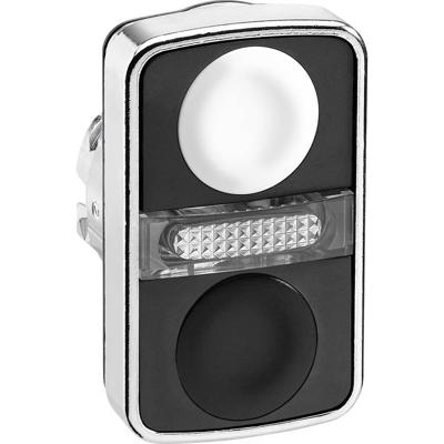 Schneider Electric ZB4BW7A1720 ZB4BW7A1720 Terugstelbaar (Ø) 22 mm Zonder markering Chroom 1 stuk(s)