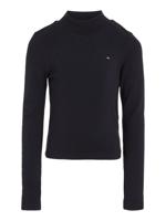 Stripe Mock Neck Top - thumbnail